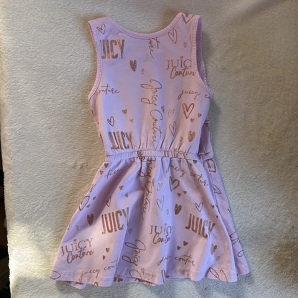 🔥HP Juicy Couture Girls‎ Sleeveless Dress - Pink (Size 3T) - Picture 3 of 4